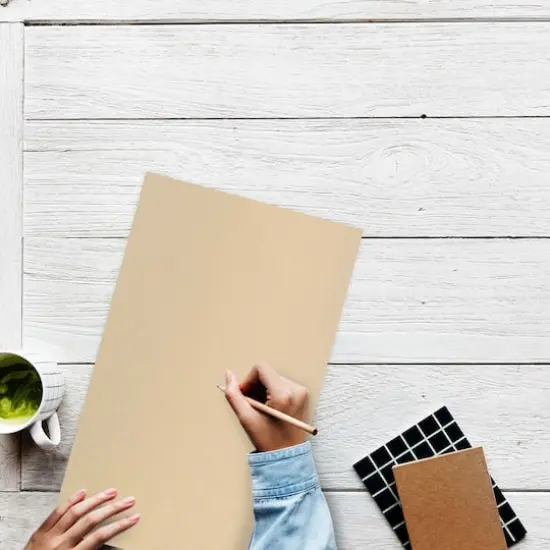 JAM Paper Legal Parchment Cardstock Paper, 50 Sheets Brown {4}