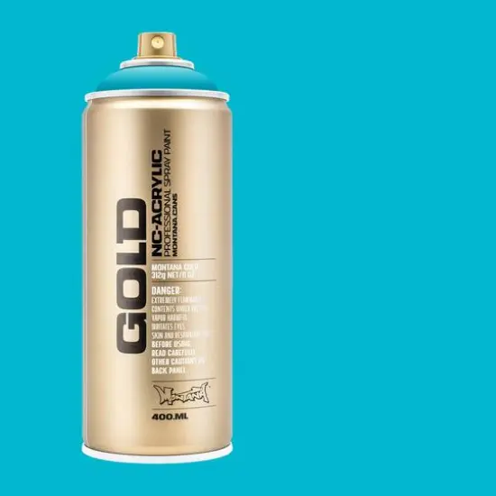 Montana&trade; Cans GOLD Process Color Spray Paint, 400mL P2000 Process Cyan {4}