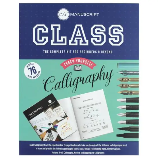 Manuscript Class Teach Yourself Calligraphy Kit {6}