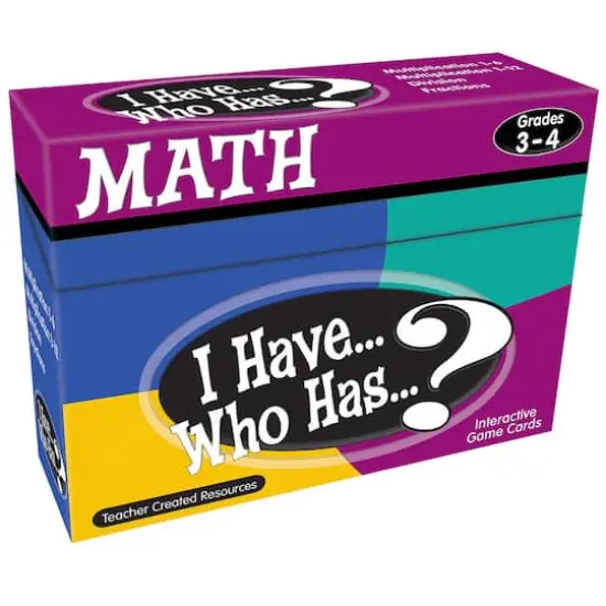 I Have... Who Has...? Math Games, Grades 3-4 {1}