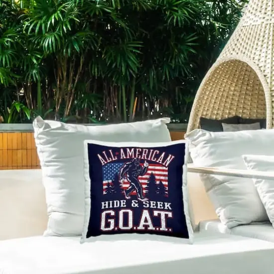 Stupell Industries Hide & Seek Monster Outdoor Printed Pillow {3}