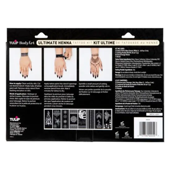 Tulip&reg; Body Art&reg; Ultimate Henna Tattoo Kit {3}