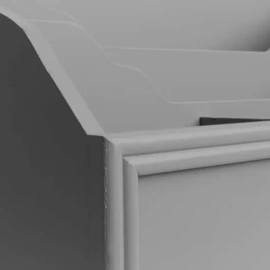 American Art D&eacute;cor&trade; Gray All-in-One Desk Organizer with 6 Compartments {3}