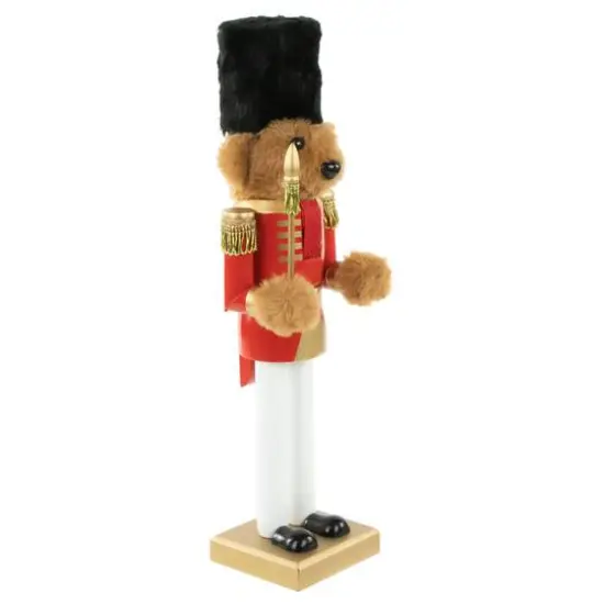 14" Wooden Nutcracker with Christmas Countdown Sign {10}