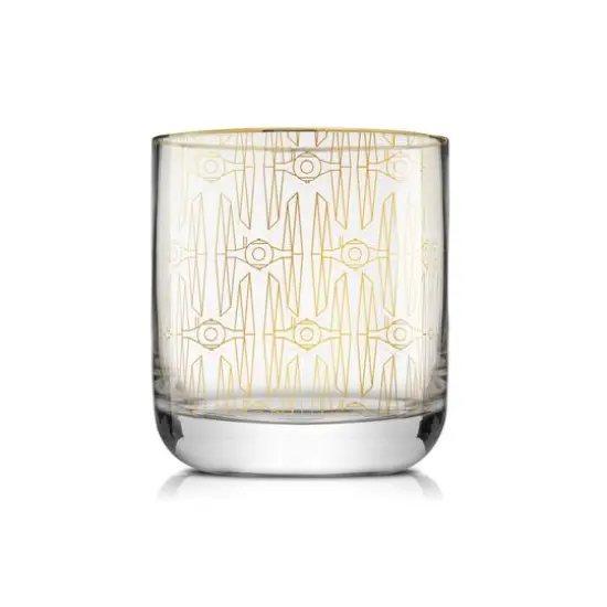 JoyJolt&reg; 10oz. Star Wars&trade; Deco Double Old Fashion Drinking Glasses, 4ct. {4}