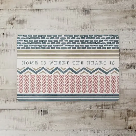 Home Boho Floor Mat {3}