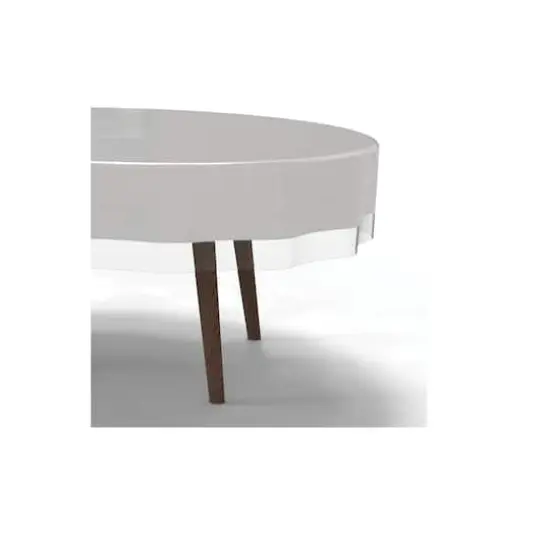 Home Details 70" Clear Round Tablecloth Protector {3}