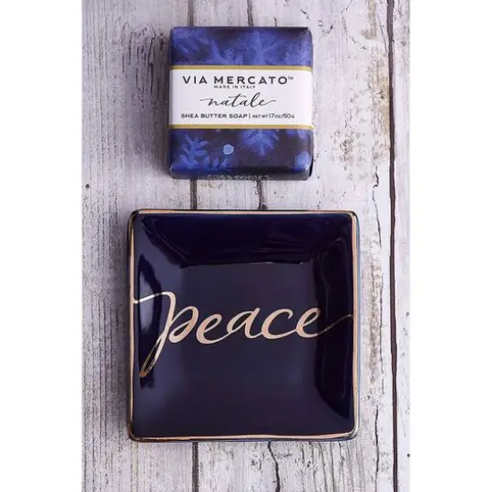 European Soaps Peace Soap & Trinket Set {3}