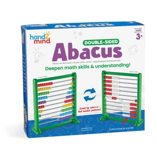 Hand2mind&reg; Double-Sided Abacus {1}