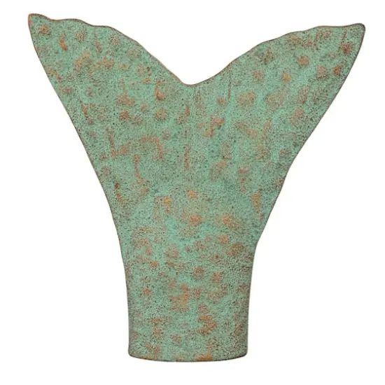 Hello Honey&reg; 10" Distressed Aqua Trout Tail Metal Wall D&eacute;cor {7}