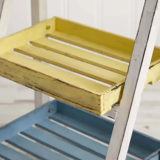 2ft. Farmhouse Decorative Plant Display Stand {11}