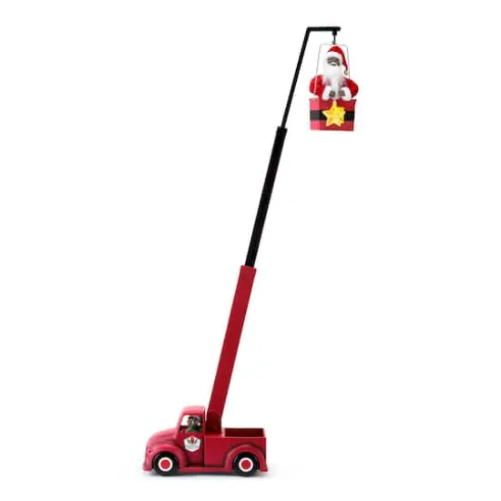 43" Lighted Musical North Pole Lighting Crew Decoration {3}