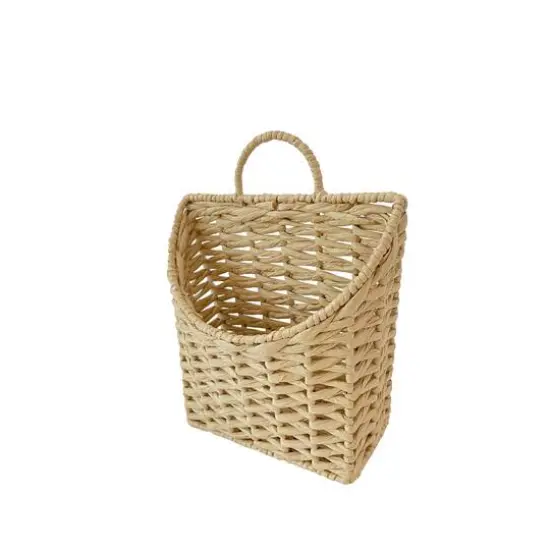 Small Hanging Woven Paper Wall Basket by Ashland&reg; {4}