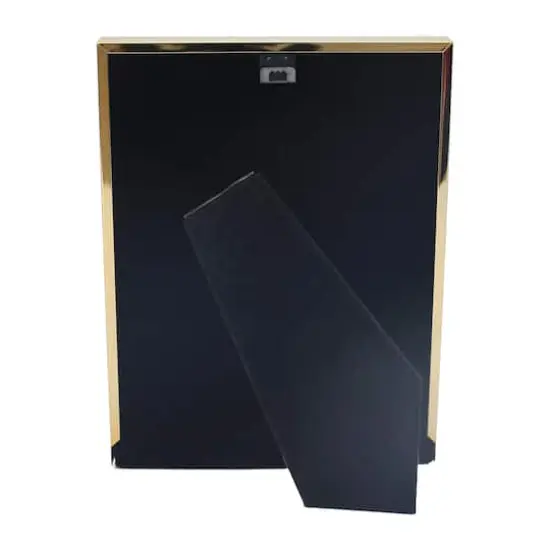 Expressions&trade; 5" x 7" Gold Trim Tabletop Frame by Studio D&eacute;cor&reg; Blue {5}