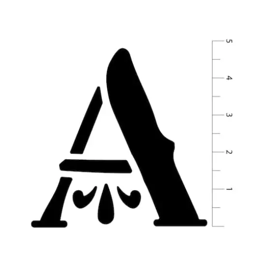 Alphabet Decorative Fonts by Craft Smart&reg;, 12" x 12" {4}