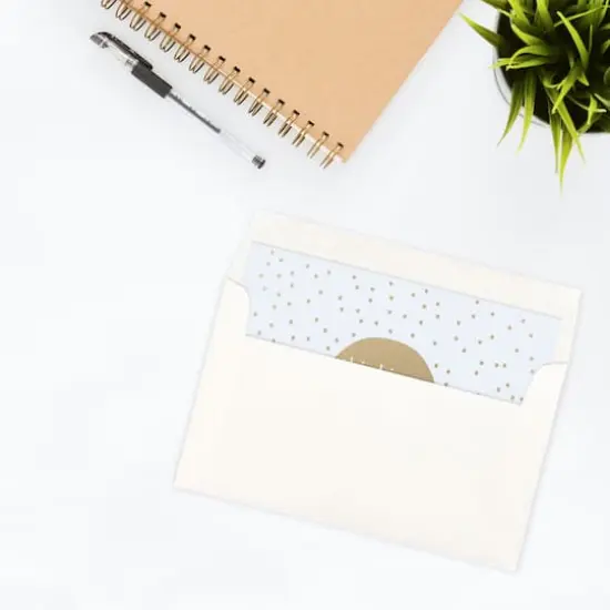 JAM Paper A10 Parchment Invitation Envelopes, 50ct. White {5}