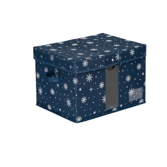 18" x 12" Honey Can Do Deluxe Holiday Storage Box {1}