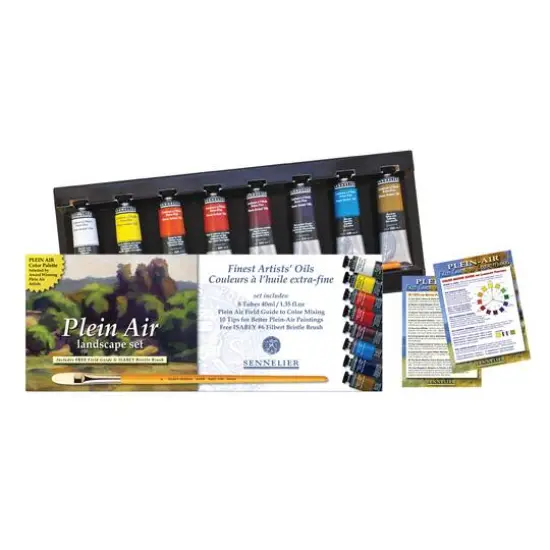 Sennelier Artists' Oil 8-Color Plein Air Set {1}