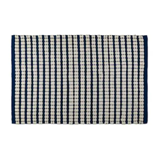 DII&reg; Navy Braided Stripe Rug, 2ft. x 3ft. {3}