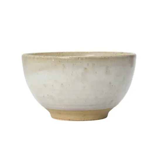 Hello Honey&reg; White Reactive Glaze Stoneware Bowl {4}