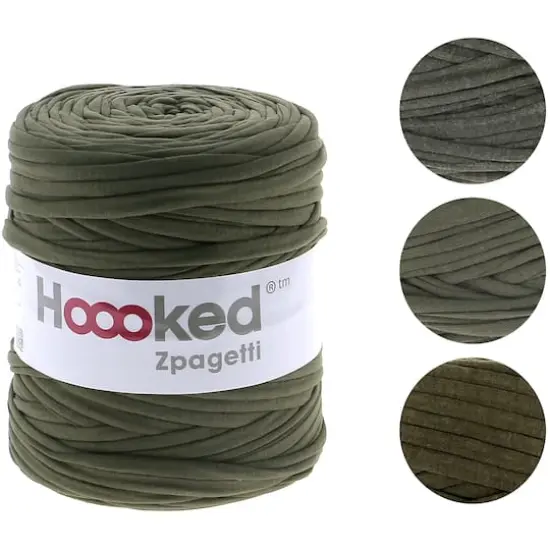 Hoooked Zpagetti Yarn Vineyard Green {1}
