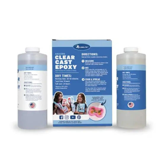 Alumilite&trade; 64oz. Amazing Clear Cast Epoxy Set {4}