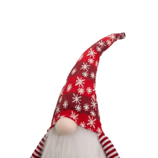 Glitzhome&reg; 24" Red Christmas Gnome D&eacute;cor Accent {8}