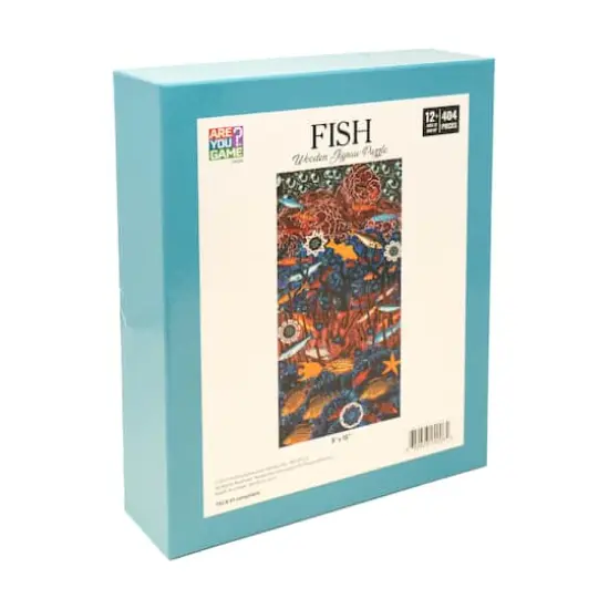 Wooden Jigsaw Puzzle - Fish: 404 Pcs {3}