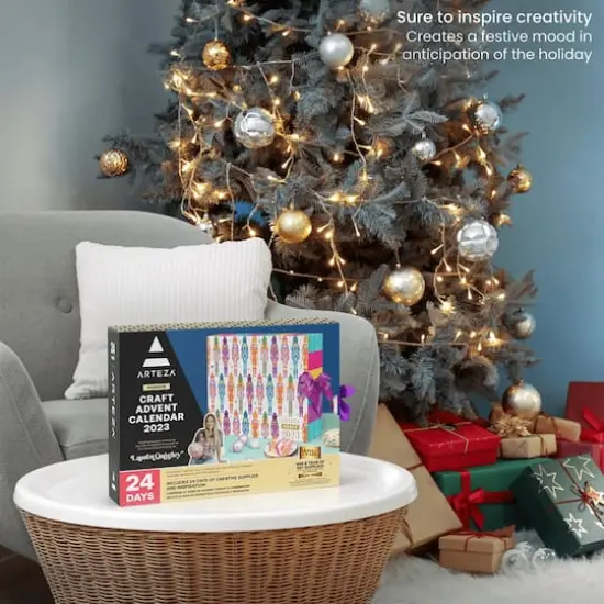 Arteza&reg; 24 Day Nutcracker Fine Art Christmas 2023 Advent Calendar {8}