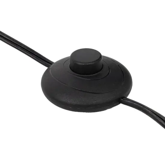 Hello Honey&reg; 65" Pink Round Metal Floor Lamp {5}