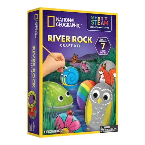 National Geographic&trade; River Rock Craft Kit {1}