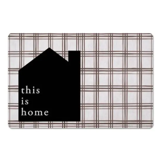 This is Home Floor Mat, 18" x 27" {1}