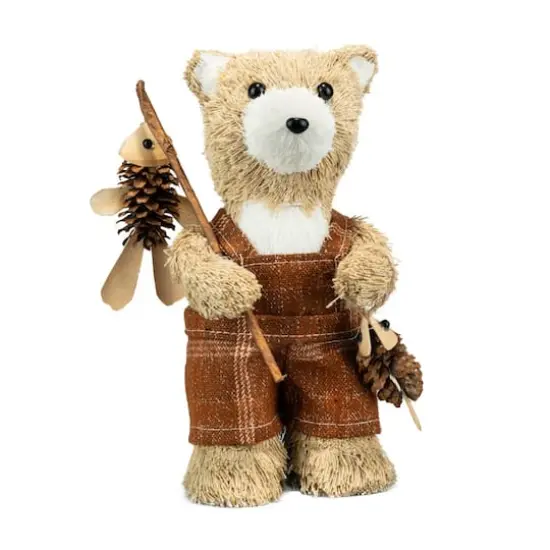 6.75" Fishing Bear Natural D&eacute;cor by Ashland&reg; {3}