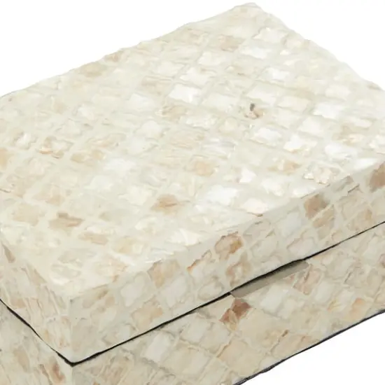 Beige Mother of Pearl Coastal Box Set {7}