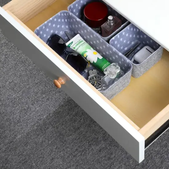 Welaxy Felt 3 Piece Stars Storage Bin Set {8}