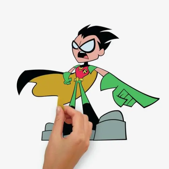 RoomMates Teen Titans Go! Peel & Stick Wall Decals {7}