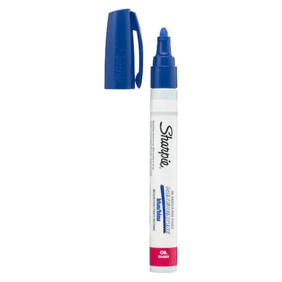 Sharpie&reg; Medium Point Oil-Based Paint Marker Blue {1}