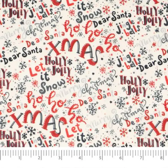 SINGER Christmas Snowman Cotton Fabric Fat Quarter Bundle {6}