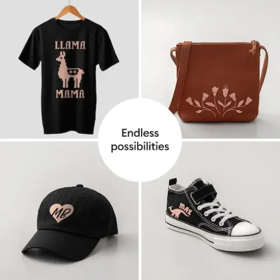 Cricut&reg; 12" x 24" Iron-On Rose Gold {7}