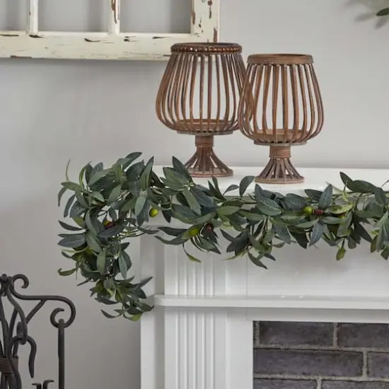 6.5ft. Olive Branch Garland {5}