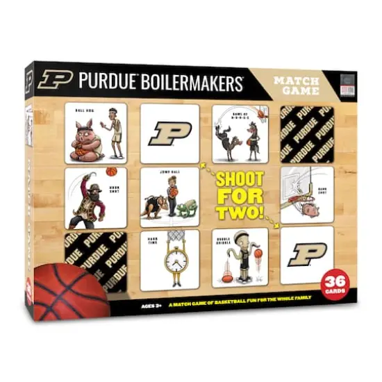 College Team Licensed Memory Match Game Purdue Boilermakers {1}
