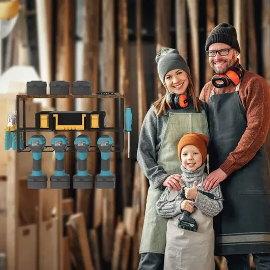 NEX&trade; 17" Power Tool Wall Organizer {7}