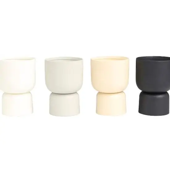 Scented Wax Candles in Containers Set {4}