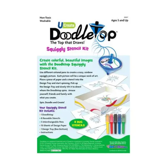 Doodletop Stencil Kit - Bugs {3}