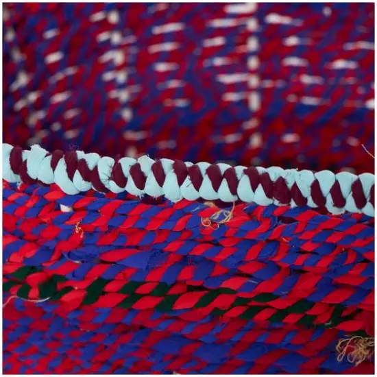 CosmoLiving by Cosmopolitan Multicolor Cotton Bohemian Storage Basket Set {10}