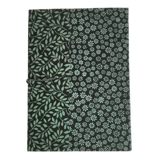 Lama Li Wanderer Hardcover Handmade Journal Aqua {4}