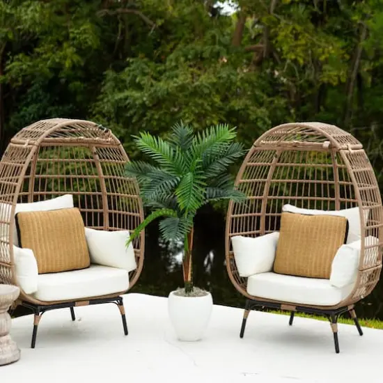 4ft. UV Resistant Artificial Double Robellini Palm Tree (Indoor/Outdoor) {12}