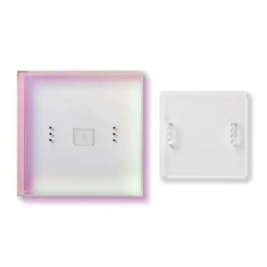 Wexel Art Iridescent Rainbow Float Frame with Magnetic Photo Holder {3}