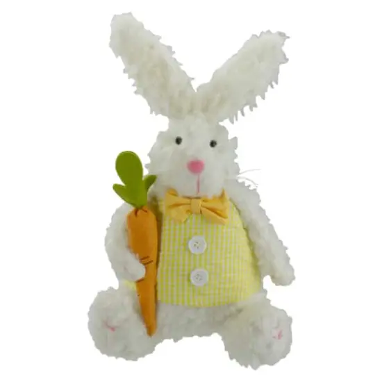 14" Easter Bunny & Carrot Spring Plush {1}