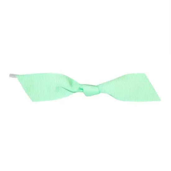 JAM Paper 7/8" Grosgrain Twist Tie Flair Bows, 100ct. Mint {1}